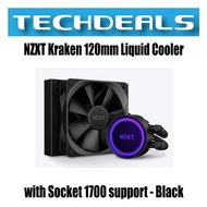 NZXT Kraken 120mm Liquid Cooler with Socket 1700 support - Black