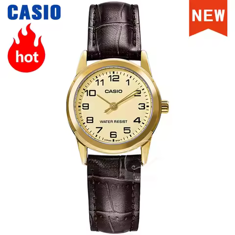Casio Watch Women Watches 30m Waterproof Quartz Ladies Watch Reloj Mujer LTP-V001GL-9B