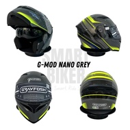 Grayfosh G3838 Full Face Flip-up Helmet Double Visor Flip Up SIRIM Approved JPJ Lulus Biker Gear
