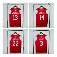 [Hot pressed]2025 Season Heat Basketball Jersey City Edition Jersey Wade James Butler