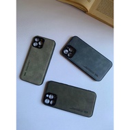 [LEATHER CASE] Case Iphone 13 Pro Max | Sheepskin Texture Case | Iphone13 Pro Max Casing | Premium C