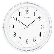Seiko clock wall clock radio wave analog white pearl KX232W