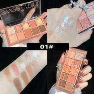 Bảng Phấn Mắt Tông Màu Bạc Hà Mát Mẻ Ngọt Ngào Bảng Màu Khói Nude Bảng Phấn Mắt Nhũ Lấp Lánh Phấn Mắ