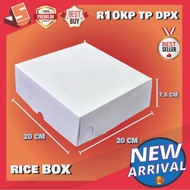 DUS 20 TP DPX / KARDUS R10K DUPLEX PUTIH / R10K PUTIH / KARDUS NASI / DUS NASI / BOX CATERING