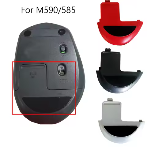 Mouse Battery Cover Replacement Accessories for Logitech M590 M585 Mouse