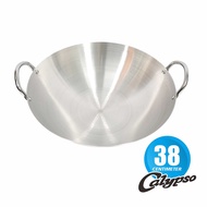Calypso Crock Pot 38 cm Stainless Steel Frying Pan Size 38cm