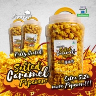 Papafood Salted Caramel Popcorn 焦糖爆米花 650gm Large Size Fresh Homemade Popcorn