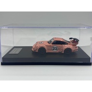 Ready Stock Immediate Shipping Original Alloy 1: 64 Porsche RWB993 Pink Pig Color Matching Unpacked 