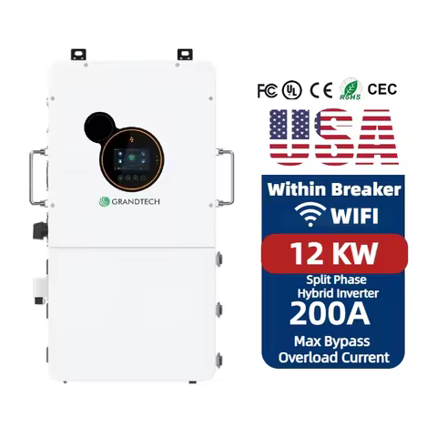 UL Certification Low Frequency Inverter 50hz/60hz 48v Split Phase Inverter Srne 8kw 10kw 12kw Hybrid