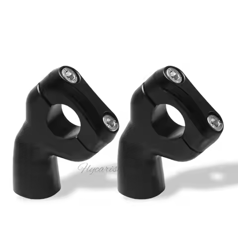 Black Motorcycle Handlebar Risers Kit For Triumph Bonneville T100 T120 Bobber