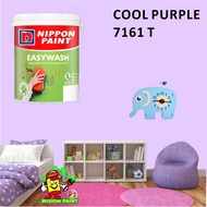 COOL PURPLE 7161 T ( 1L ) Nippon Paint Interior Vinilex Easywash Lustrous / EASY WASH / EASY CLEAN