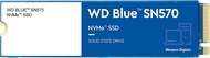 WD Blue SN570 1TB NVMe SSD Gen3 x4 PCIe 8Gb/s, M.2 2280, Up to 3,500 MB/s - WDS100T3B0C Western Digi