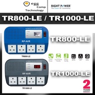 RIGHT POWER AVR 800VA (TR800-LE) / 1000VA (TR1000-LE) AUTOMATIC VOLTAGE REGULATOR WITH 4 BRITISH UK 