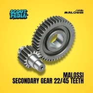 Vespa GTS Malossi Secondary Gear For GTS 300/Royal alloy 250/Wmoto Es250