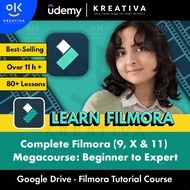 Video Course-Complete Filmora 9 | Filmora 10 | Filmora 11 - Filmora Megacourse Beginner to Expert | 