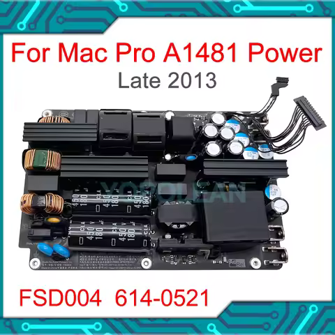 Original A1481 Power Supply FSD004 for Mac Pro A1481 PSU Board 661-7542 614-0521 MD878 EMC 2630 Late