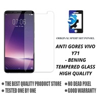 Anti-scratch - TEMPERED GLASS Clear VIVO Y71 ORIGINAL Quality