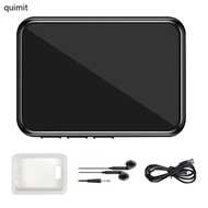 QUIM Portable MP3 Player with Bluetooth-Compatible 5 4 HiFi 2 4Inch Touchable Screen MP3 Player Reco