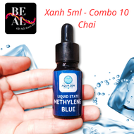 Combo 10 Chai Dung Dịch Xanh Methylene 5ml – Bảo Vệ Cá Cảnh Toàn Diện