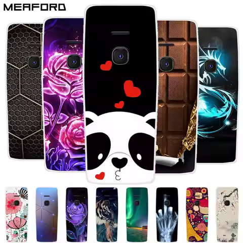 For Nokia 8210 4G Case Fashion Soft TPU Silicone Phone Case For Nokia8210 4G Back Cover Protective F