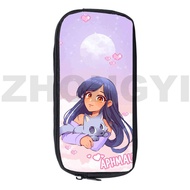 [TWOS] Aphmau As A Cat Merch Makeup Box 3D Anime Cosmetic Cases Women Pencil Case Storage Pencil Bag