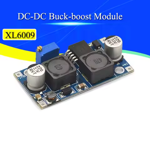DC-DC XL6009 Auto Boost Buck Adjustable Step Up Step Down Converter Module Solar 1.25-36V Voltage Bo
