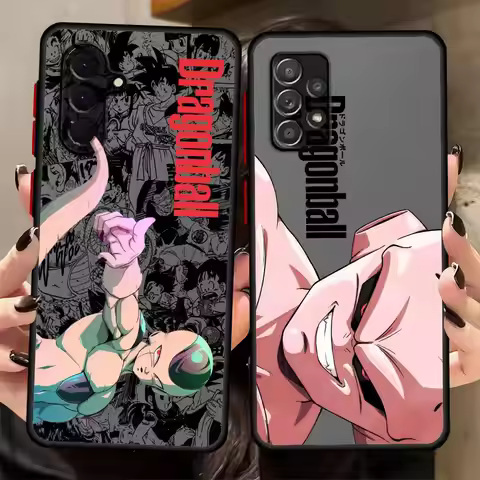 Dragon Ball Majin Buu Case for Samsung Galaxy A53 A73 A24 A22 A35 A36 A54 A34 A21s A52 A56 A25 A26 B