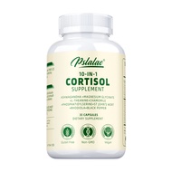 Cortisol Supplements 10-In-1Cortisol Reducer with Magnesium Ashwagandha L-Theanine Rhodiola Lower Co