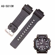 Tali Jam Tangan Casio AQ-S810 AQ-S810W AQS810W Rubber Tali Jam Casio AQS-810W AQS 810W Free Pen
