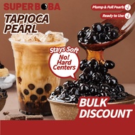 SUPERBOBA HALAL Tapioca Boba Pearl Black / Brown Sugar / Amber for Bubble Tea 珍珠粉圆