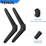 [TENOL] TV Stand Tabletop Mount for 32 to 55 Inch Durable Anti Slip Devices Support TV Base Pedestal