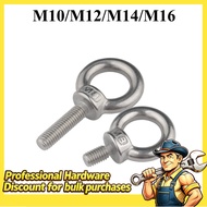 304 Stainless Steel Lifting Eye Bolt Fixture Universal Lifting Connection Fastening Series Integral 