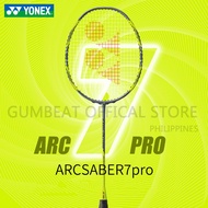 Original YONEX ARCSABER 7PRO Badminton Racket Single 100% Carbon Racket With String 26LBS-30LBS