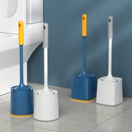 Toilet Brush Set Household Toilet No Dead Angle Toilet Drain Cleaning Brush Perforation-Free Wall-Mo