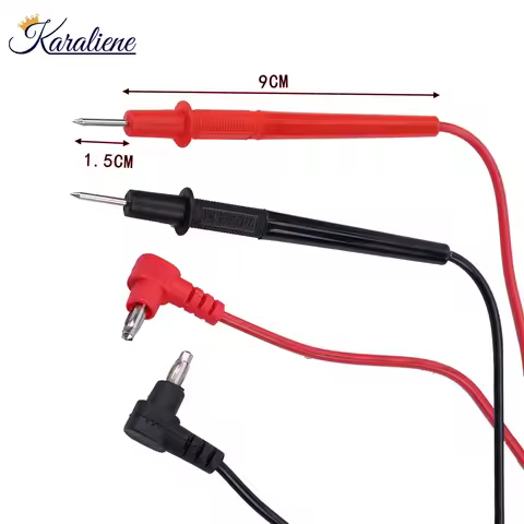 1Pair Universal 1000V 10A 70cm Digital Multi-meter Probe, DT-830, DM850, A830L