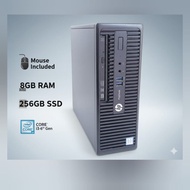 HP ProDesk 400 G3 | 8GB RAM | 256GB SSD | i3-6th Gen | Refurbished Business