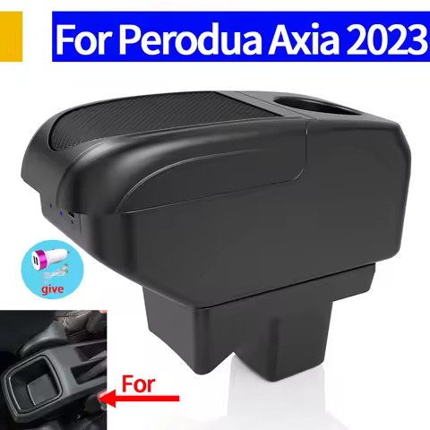 For Perodua Axia Armrest For Toyota Agya Car Armrest For Toyota Wigo Interior Armrest Storage Box 20