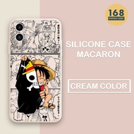 DC Case One Piece C11 C15 C12 C31 C35 C20 C21 C21Y C25Y C30 C33 Realme 10 8 8Pro 9/9 Pro 9i Narzo 50A Prime DU039 Luffy Softcase Casing Fashion Silikon Pelindung HP Macaroon Custom Printing Handphone Motif Karakter Bergambar Anime