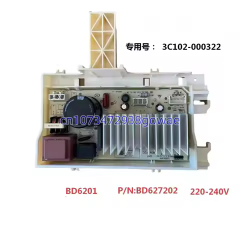 Washing Machine Frequency Converter Board BD6201/3C102-000322/BD627202 Driver Motherboard Accessorie