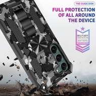 HP AKS ARMY KICK STAND Casing Protectivehp for Samsung A32 4G A52 4G/5G /A52S A72 4G/5G