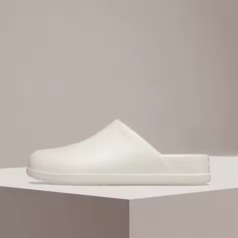 Crocs Dylan Burnished White Simple Non-Slip Durable Casual Versatile Slip-On Unisex Sandal Lightweig