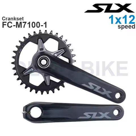 Shimano SLX M7100 1x 2x 12Speed Crankset FC-M7100 1x12-speed 30T 32T 34T Original parts