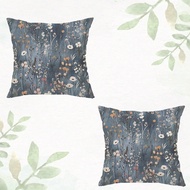 2pcs 18" X 18" Modern Bohemian Floral Print Soft Plush Pillow Covers, Zippered, Mixed Colors, Suitab