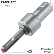 PREVALENT Garden Auger Power Drill, 4.1 inch Thread Keyless Drill Ground Auger Drill Adapter, Carbon
