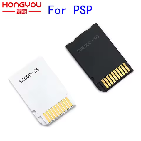 60Pcs Memory Card Adapter Micro SD to Memory Stick Adapter For PSP Sopport Class10 micro SD 2GB 4GB 