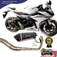 SA Akrapovic racing exhaust for CBR150R canister inlet 51 mm