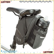 LETTER Bike  Bag, Reflective 1.5L Capacity Cycling Pouch, Premium Water Bottle Pocket Waterproof Und