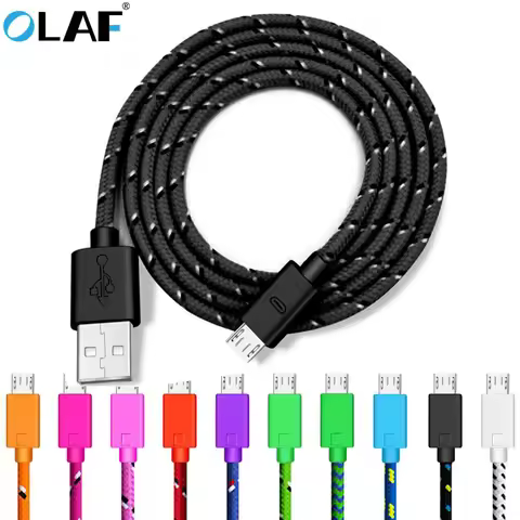 OLAF Micro USB Cable 1M 2M 3M Fast Charging Data Cord Charger Adapter For Samsung S7 Xiaomi Huawei A