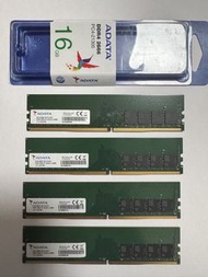 ADATA DDR4 16GB 2666MHz 4條