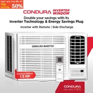 Condura Inverter 1.5Hp Window Type Aircon WCONH012EEV1